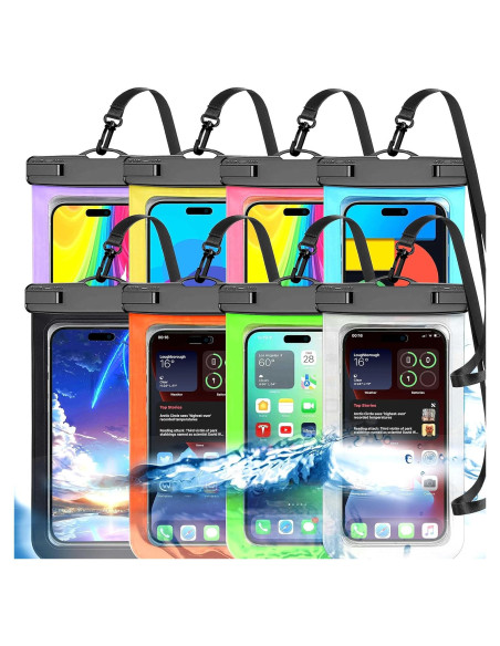 Funda Impermeable Famoby Multicolor para Teléfonos hasta 19 cm