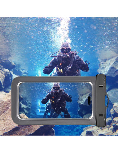 Funda Impermeable Famoby Multicolor para Teléfonos hasta 19 cm