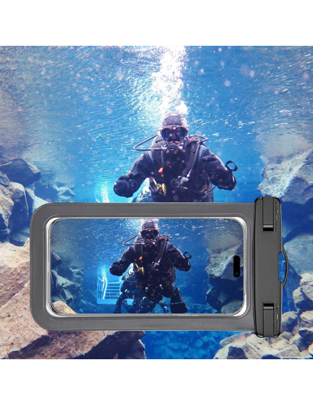 Funda Impermeable Famoby Multicolor para Teléfonos hasta 19 cm