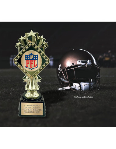 Trofeo de Fútbol Fantasía Personalizable Awards4U 23cm - Placa Grabada