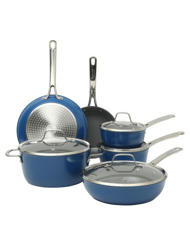 Juego de Utensilios de Cocina 10 Pzas Sur La Table Azul