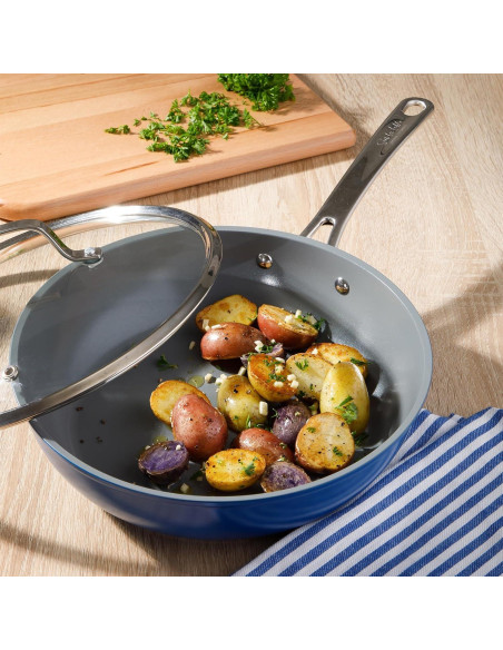 Juego de Utensilios de Cocina 10 Pzas Sur La Table Azul