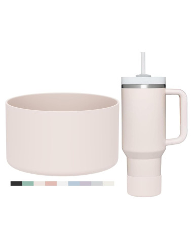 Bota de Silicona Affute para Taza Stanley 20-40 oz Rosa