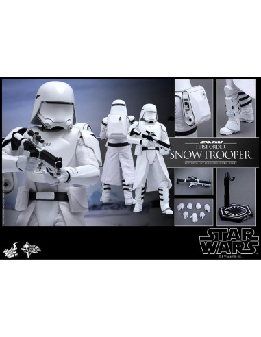 Figura de Acción Snowtrooper Primera Orden Hot Toys 30 cm