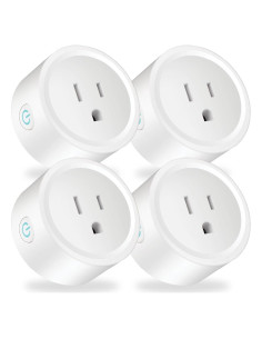Enchufe Inteligente Osprey 16A Wi-Fi Control por Voz 4 pcs
