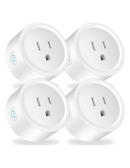 Enchufe Inteligente Osprey 16A Wi-Fi Control por Voz 4 pcs