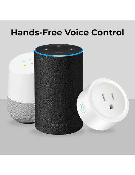 Enchufe Inteligente Osprey 16A Wi-Fi Control por Voz 4 pcs