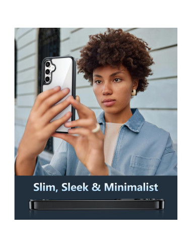 Funda FNTCASE para Samsung Galaxy S24 FE - Protección clara