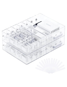 Caja Organizadora de Cargadores FRETONBA 2 Pcs Transparente