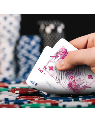 Cartas de Juego Unicornio Mágico HAAKUN 52 Piezas 99.7g