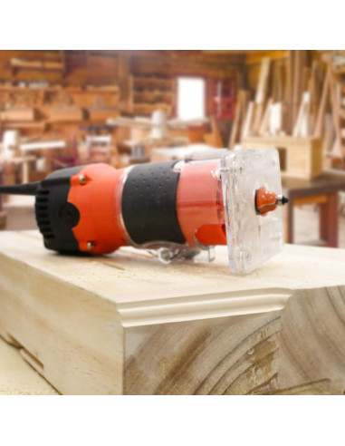 Router Compacto THINKWORK 800W 1.25HP con 15 Brocas