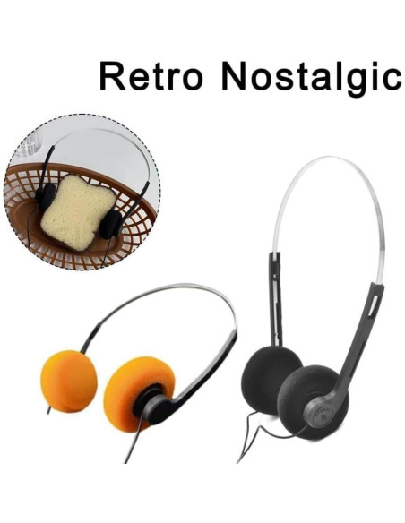 Auriculares Retro Zenarao Over-Ear Estéreo Hi-Fi Con Cable Auriculares Retro Zenarao Over-Ear Estéreo Hi-Fi Con Cable