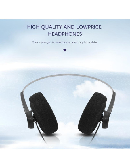 Auriculares Retro Zenarao Over-Ear Estéreo Hi-Fi Con Cable Auriculares Retro Zenarao Over-Ear Estéreo Hi-Fi Con Cable