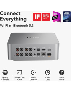 WiiM Ultra Streamer de Música | Pantalla Táctil 8.89 cm 2