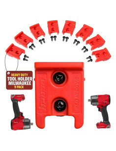 Soporte de herramientas Milwaukee M18 - Organizador 9 piezas