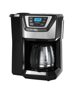 Cafetera BLACK+DECKER 12 Tazas con Molinillo Programable