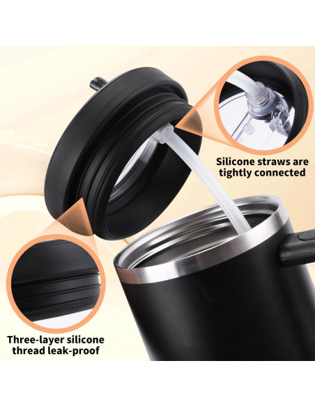 Tapa de Silicona Whisary para Vaso Stanley 1 pieza 40 oz