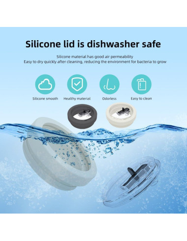 Tapa de Silicona Whisary para Vaso Stanley 1 pieza 40 oz