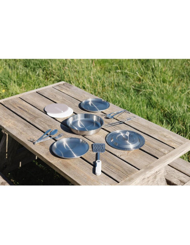 Plato Acero Inoxidable STANLEY Wildfare Pro 20,3 cm Apilable