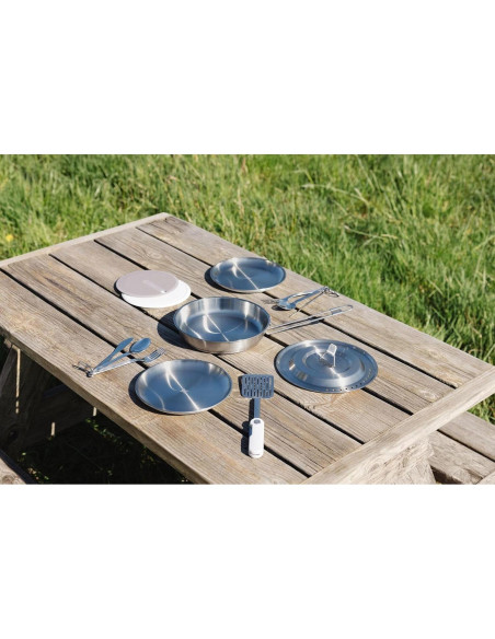 Plato Acero Inoxidable STANLEY Wildfare Pro 20,3 cm Apilable