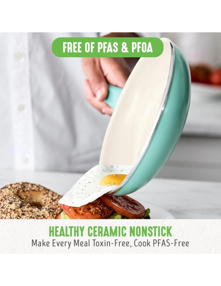 Juego de Utensilios de Cocina GreenLife 16 Piezas Cerámica Juego de Utensilios de Cocina GreenLife 16 Piezas Cerámica