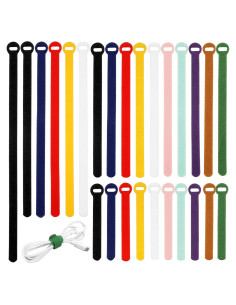 150 Sujetacables Reutilizables HAVE ME TD Multicolor 4-10 cm