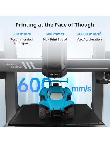 Impresora 3D Anycubic Kobra 3 Combo Multicolor 250x250mm