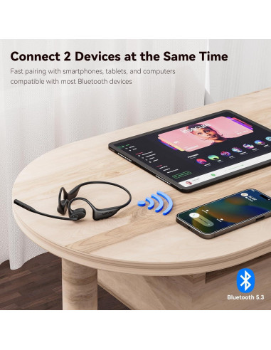 Auriculares Bluetooth LEVN LE-HS017 V2 con Micrófono