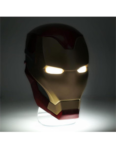 Luz de Casco Iron Man Paladone 22 cm USB Baterías AAA 2
