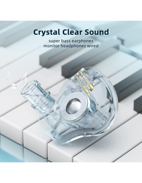 Auriculares YINYOO KBEAR KS1 HiFi In Ear Sonido Claro