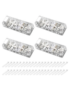 Caja organizadora de cables Hyuetrsa 4 piezas 26x10x6 cm