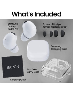 Auriculares Samsung Galaxy Buds2 Pro - Inalámbricos, IPX7 2