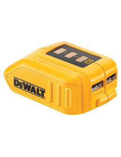 Cargador USB DEWALT 12V/20V MAX DCB090 con 2 puertos