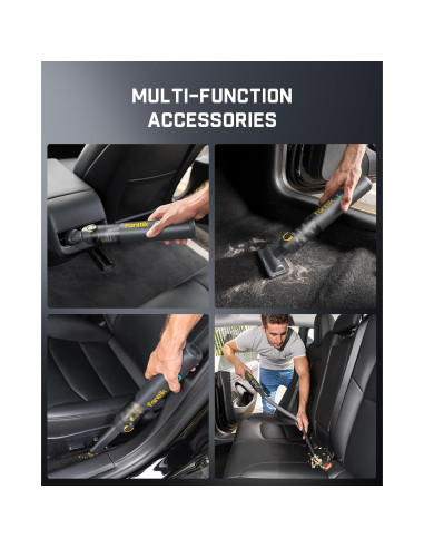 Aspiradora de Coche Fanttik Slim V8 Apex 4-en-1 Inalámbrica