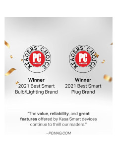 Enchufe Inteligente Kasa TP-Link EP10 Mini 15A Paquete de 2 2