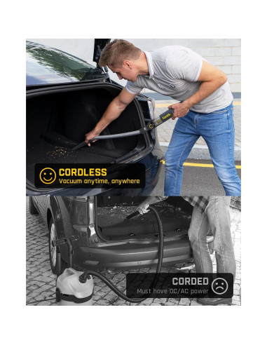 Aspiradora de Coche Fanttik Slim V8 Apex 4-en-1 Inalámbrica