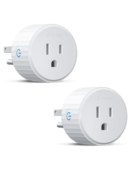 Enchufe Inteligente Govee H5083 WiFi Control por Voz 2 Pzas