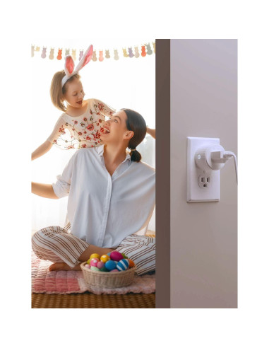 Enchufe Inteligente Govee H5083 WiFi Control por Voz 2 Pzas