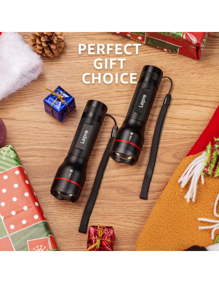 Linterna LED Lepro LE2000 300 Lúmenes 5 Modos Impermeable