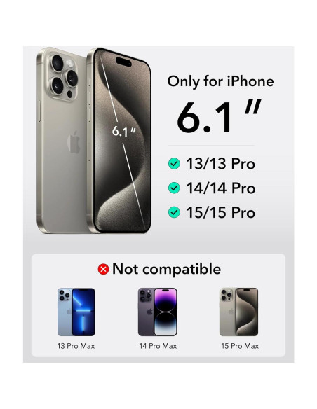Funda Impermeable ESR para iPhone 15 Pro / 14 Pro / 13 Pro