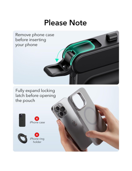 Funda Impermeable ESR para iPhone 15 Pro / 14 Pro / 13 Pro