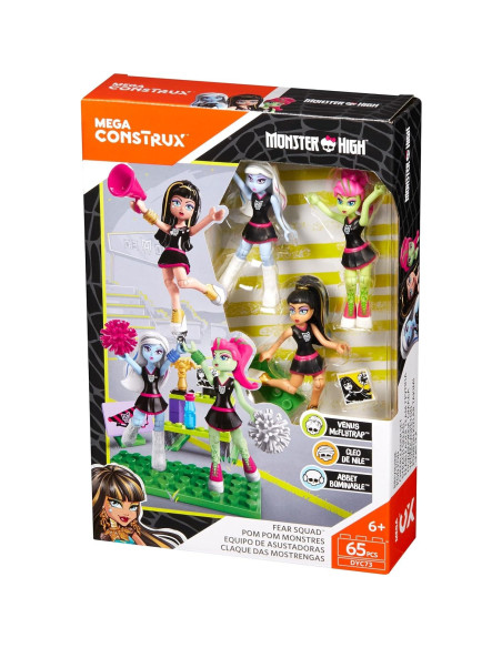 Paquete de Figuras Mega Construx Monster High Fear Squad