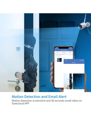 Sistema de Seguridad Hiseeu 16CH 5MP WiFi 24/7 con NVR 3TB