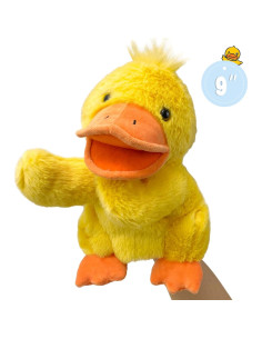Títere de mano pato Okegztoa 22.86 cm para niños y adultos 2