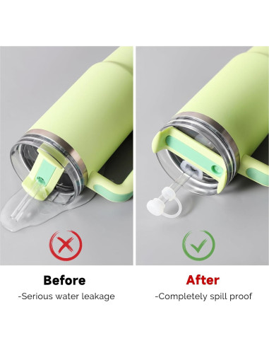 Juego de Tapas Antiderrame HOMDSG para Taza Stanley 1.0