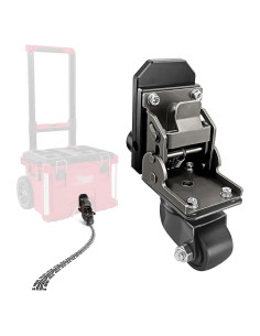 Ruedas Caster Milwaukee Packout 90.72 kg Acero Mejoradas