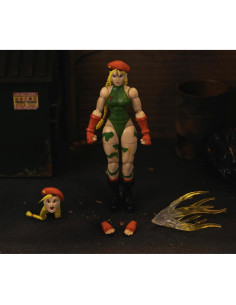 Figura Articulada Cammy 15 cm Jada Street Fighter Accesorios 2