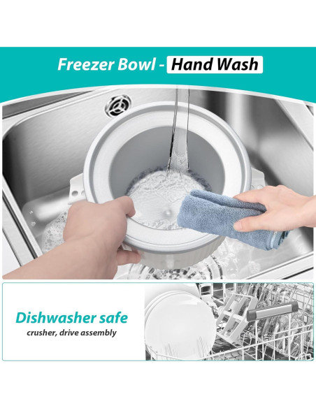 Accesorio Helados KitchenAid GuanQiao 2 Qt Blanco