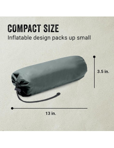 Colchón Inflable Coleman Kompact para Camping 30.67x9 cm 2