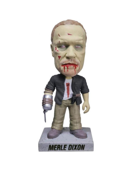 Muñeco de peluche Funko Daryl Dixon y cabezón Zombie Merle
